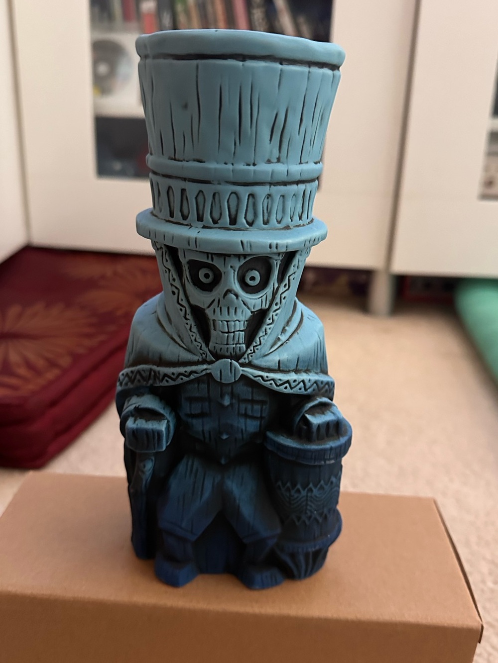 Disney Trader Sam's Blue Tiki Bar Collectible Hatbox ghost 3rd Ed